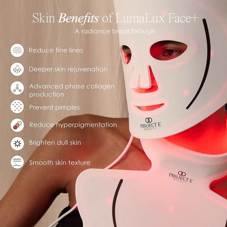 SUNPINT Portable 7-Color LED Face Mask