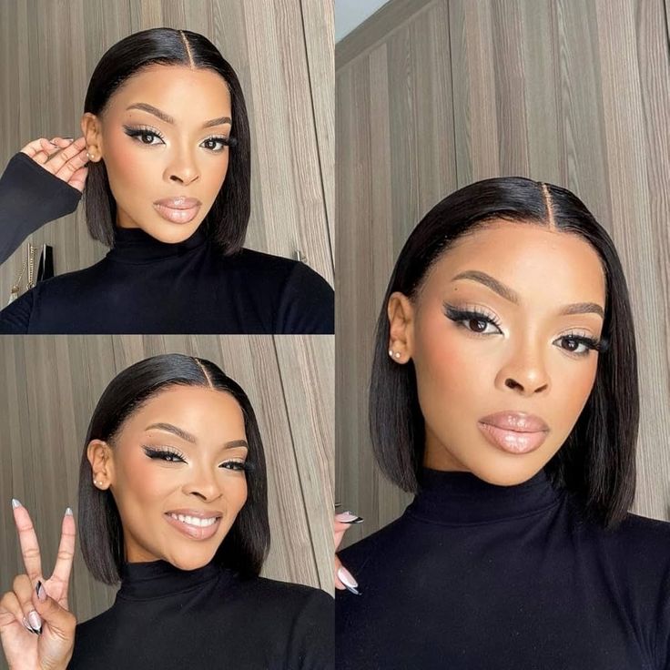 Brazilian Full Frontal Short Bob Wig