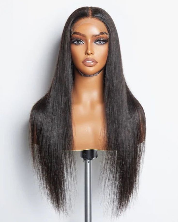 Burgundy Lace Front Wig(human blend)