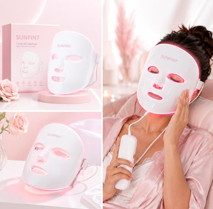 SUNPINT Portable 7-Color LED Face Mask